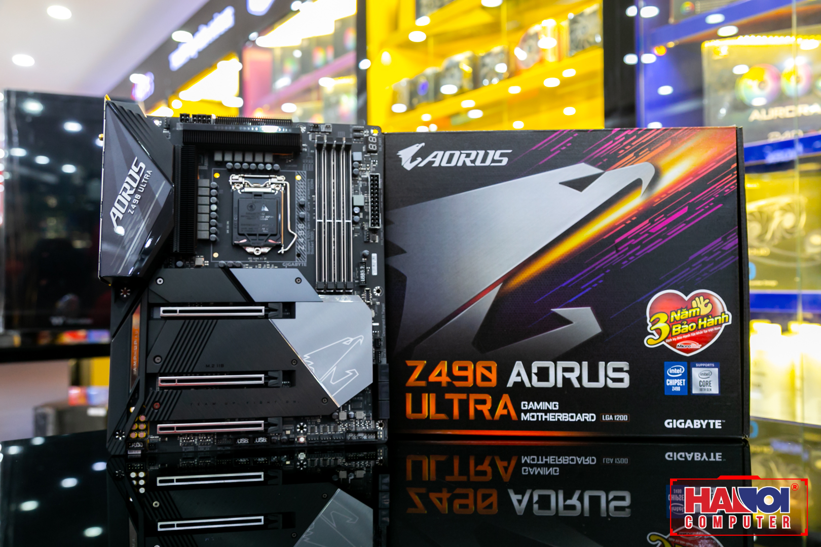 Bo mạch chủ Gigabyte Z490 AORUS ULTRA